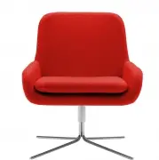 FOTEL COCO Z OBROTOWĄ PODSTAWĄ SOFT LINE